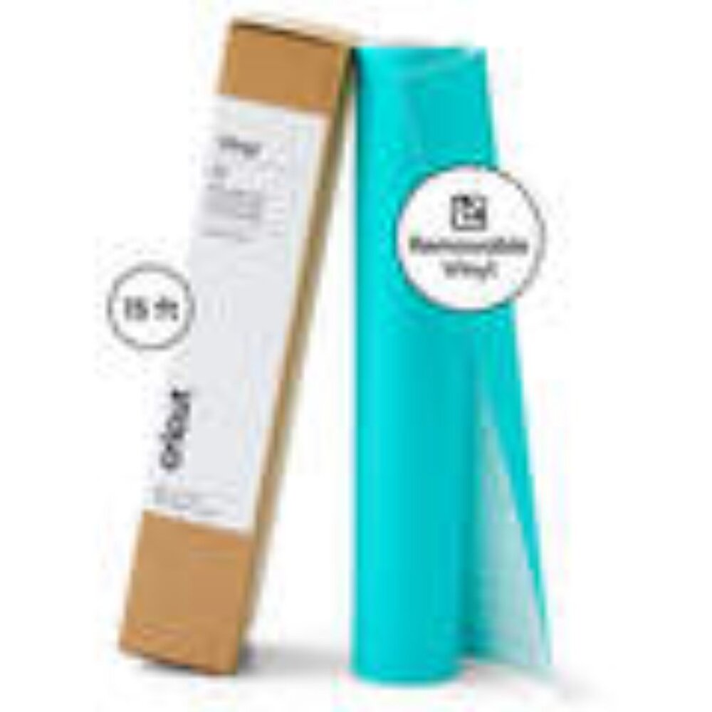 Cricut Vinyl - Removable (15 ft) - Teal
